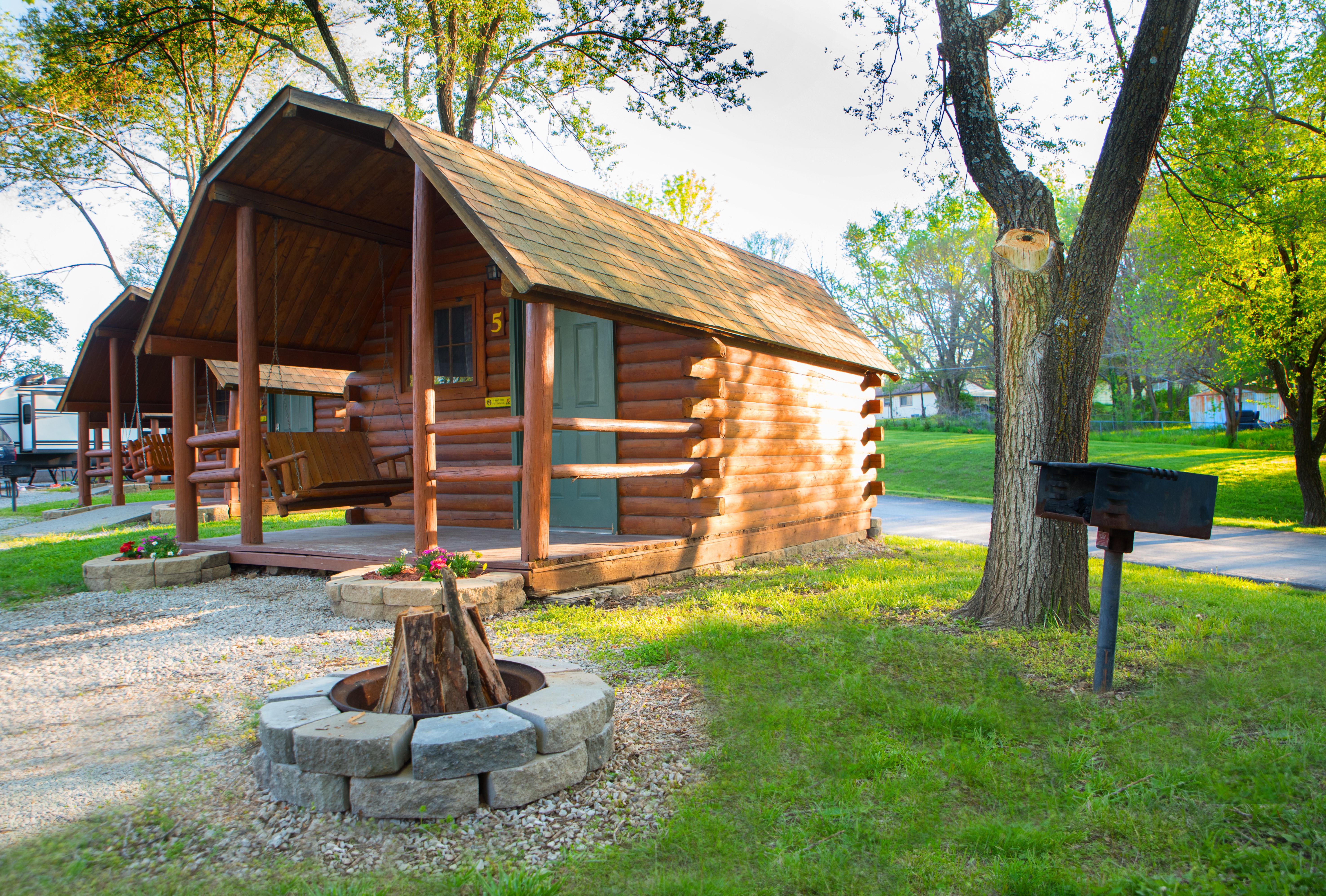 One of our Camping Cabins